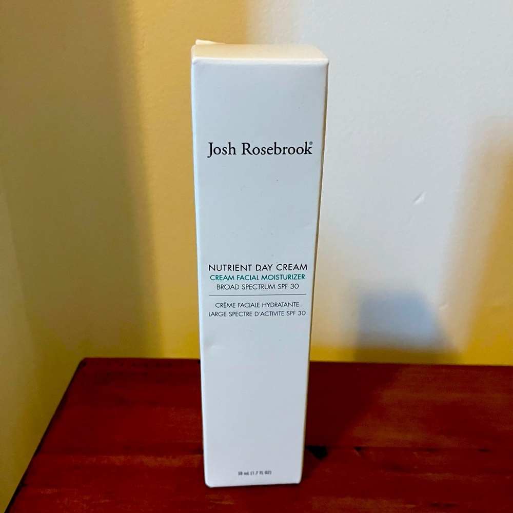 Josh Rosebrook Nutrient Day Cream SPF30 - New and Unused